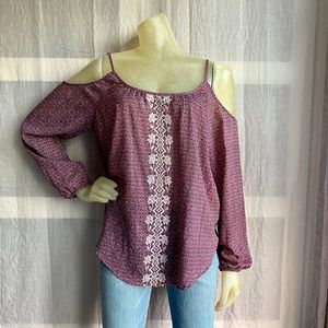 Cold Shoulder Blouse